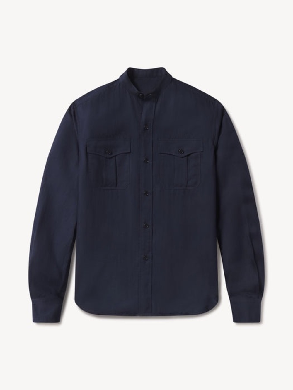Buck Mason officer shirt size small NWOT navy